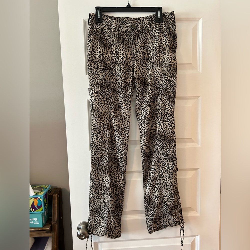 Boston Proper Animal Print Trousers